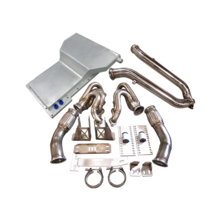 CX Racing LS1 ENGINE T56 TRANS MOUNTS KIT HEADER EXHAUST Y OIL PAN SUBARU BRZ/ SCION FRS