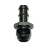 Vibrant Male -6AN to 5/16in Hose Barb Straight Aluminum Adapter Fitting