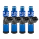 Fuel Injector Clinic Set of 4 Denso (female) to Jetronic/EV1 Adapter (male) injector plug adaptors