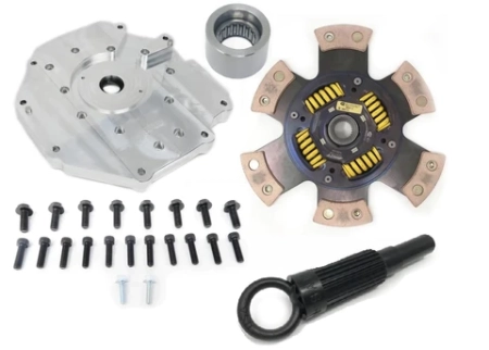 Collins LSX ENGINE TO 350Z, 370Z VQ 6-SPEED TRANSMISSION ADAPTER PLATE WITH 11 INCH CLUTCH DISC SWAP KIT