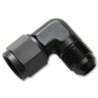 Vibrant -6AN Female to -6AN Male 90 Degree Swivel Adapter Fitting