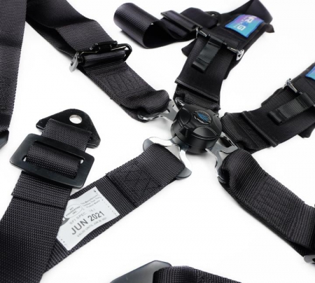 NRG 5PT SFI 3in. Seat Belt Harness / Cam Lock – Blue