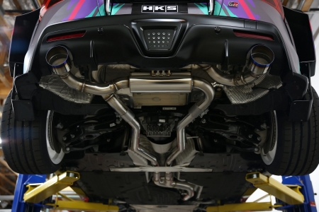 HKS Dual Muffler Exhaust System | 2020-2021 Toyota GR Supra B58