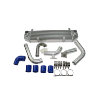 CX Racing Front Mount Intercooler Kit For 90-94 1G DSM Eclipse Talon Turbo 4G63, 3.5″ Core