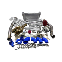CX Racing 13B Engine Mount Turbo Intercooler Piping Intake Manifold Kit For RX8 Swap