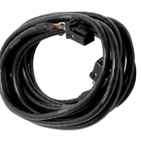 Haltech CAN Cable 8 Pin Black Tyco to 8 Pin Black Tyco 150mm (6in)