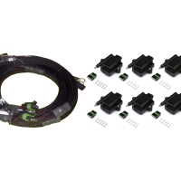 Haltech Big/Small Block Ford V8 8 Channel Individual High Output IGN-1A Inductive Coil & Harness Kit