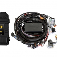 Haltech Nissan RB30 Single Cam Fully Elite 2500 T Terminated Harness ECU Kit w/EV1 Inj Connectors