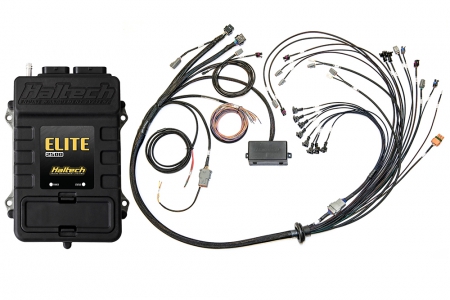 Haltech Ford Coyote 5.0 Elite 2500 Terminated Harness ECU Kit w/OE Inj Connectors/Early Cam Solenoid