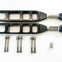ISC Suspension 08-21 Subaru Impreza V3 Rear Adjustable Control Arms – Stealth Series Black