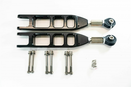 ISC Suspension 08-21 Subaru Impreza V3 Rear Adjustable Control Arms – Stealth Series Black
