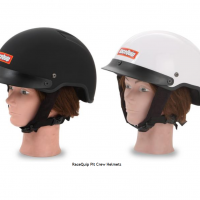 RaceQuip Flat Black CREW Helmet XL