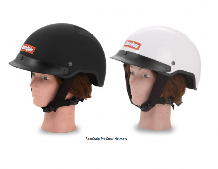 RaceQuip Flat Black CREW Helmet XL