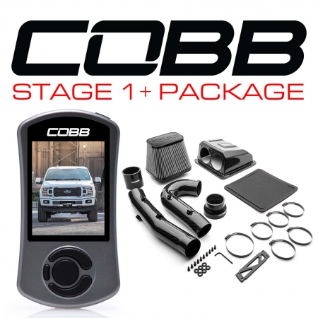 COBB FORD STAGE 1+ REDLINE CARBON FIBER POWER PACKAGE F-150 ECOBOOST 2.7L 2018-2020