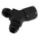 Radium Engineering 6AN Male 6 AN Male 10 AN Female Y Adapter Fitting