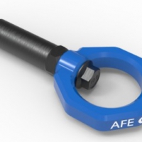 aFe Control Front Tow Hook Hook Blue 20-21 Toyota GR Supra (A90)