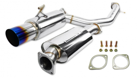 ISR Performance Single GT Exhaust With Burnt Tip – Nissan 370Z