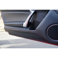 Revel GT Design Kick Panel Cover (Red Stitch) 13-16 Scion FRS / 13-19 Subaru BRZ – 2 Pieces