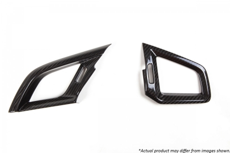 Revel GT Dry Carbon A/C Vent Covers (Left & Right) 16-18 Honda Civic – 2 Pieces
