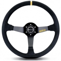 Sparco 368 Suede Black Steering Wheel