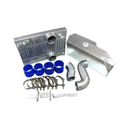 CX Racing IC Piping Air Shroud Kit for 92-02 RX7 FD Stock Twin Turbo