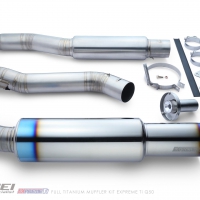 Tomei Expreme Ti Titanium Cat-Back Exhaust System – 2017-2022 Infiniti Q60 (TB6090-NS21B)