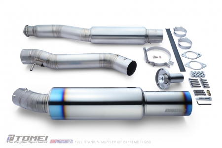 Tomei Expreme Titanium Y-Pipe Back Single Exit Exhaust System – Infiniti Q50 Sedan V37