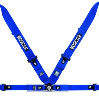 Sparco Belt 4Pt 3in/2in Competition Harness – Blue
