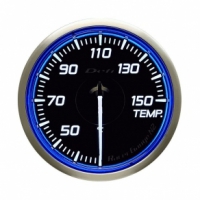 DEFI Racer Temp Gauge N2 52mm (US) Blue 30-150 Deg C