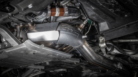 GrimmSpeed 15-21 Subaru WRX V2 GESI Catted J-Pipe Heat Shield