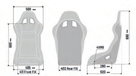 Sparco Evo QRT Seat – Black | 008007RNR