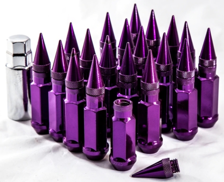 Aodhan XT92 M12x1.25 Lug Nuts – Purple