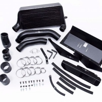 Process West Verticooler Kit (suits Subaru 15+ VA WRX) – Black