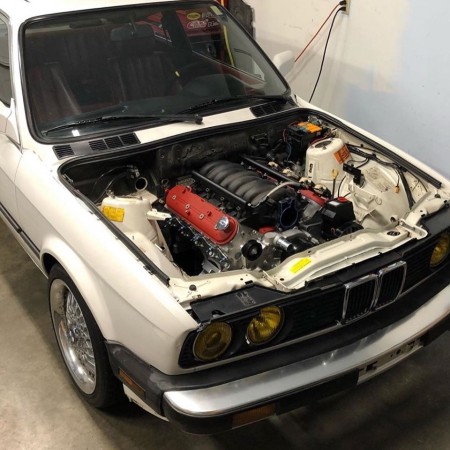 Sikky Stage 2 BMW E30 LS Swap Package (w/ Headers)