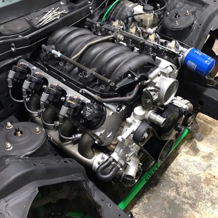 Sikky Stage 2 BMW E36 LS Swap Package (w/ Headers)