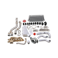 CX Racing Turbo Intake Manifold Downpipe Intercooler Kit for Bmw E46 M3 S54 Engine 600+ Hp