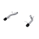 MBRP 15-17 Ford Mustang GT 5.0L T304 Stainless Steel 2.5in Axle-Back with Carbon Fiber Tips