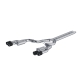 MBRP 18-22 Ford Mustang GT 5L T304 SS 3in Cat-Back Dual Rear w/4in Quad Carbon Fiber Tips (Street)