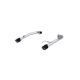 MBRP 18-21 Ford Mustang GT 5.0L T304 SS 2.5i Axle-Back, Dual Rear Exit with Quad CF Tips