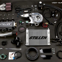Stillen 407750P Dual Throttle Body Supercharger Turn-Key System, Polished – Nissan 350Z 07-08 Z33