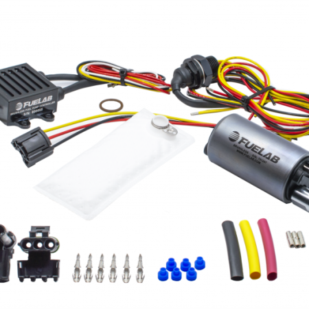 Fuelab 253 In-Tank Brushless Fuel Pump Kit w/3/8 SAE Outlet/72002/74101/Pre-Filter – 500 LPH