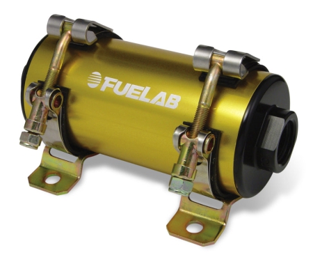 Fuelab Prodigy High Efficiency EFI In-Line Fuel Pump – 1300 HP – Gold