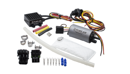 Fuelab 253 In-Tank Brushless Fuel Pump Kit w/9mm Barb & 6mm Siphon/72002/74101/Pre-Filter – 350 LPH