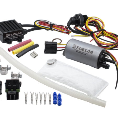 Fuelab 253 In-Tank Brushless Fuel Pump Kit w/9mm Barb & 6mm Siphon/72002/74101/Pre-Filter – 500 LPH