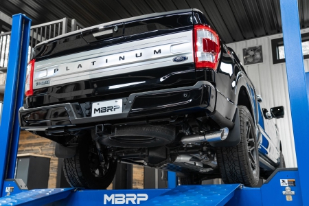 MBRP 2021+ Ford F-150 Powerboost Hybrid 3in Single Side Exit – T304