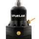 Fuelab 575 Carb Adjustable Mini FPR Blocking 4-12 PSI (1) -6AN In (2) -6AN Out – Black