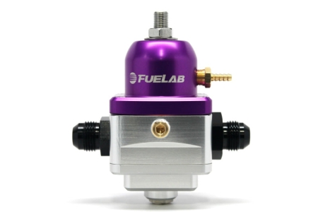 Fuelab 529 Electronic EFI Adjustable FPR (1) -8AN In (1) -8AN Return – Purple