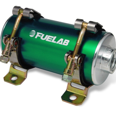 Fuelab Prodigy High Flow Carb In-Line Fuel Pump w/External Bypass – 1800 HP – Green