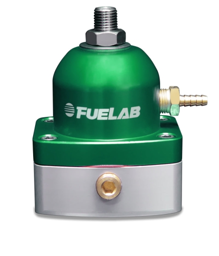 Fuelab 515 TBI Adjustable FPR 10-25 PSI (2) -6AN In (1) -6AN Return – Green