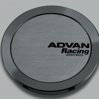Advan 73mm Full Flat Centercap – Hyper Black